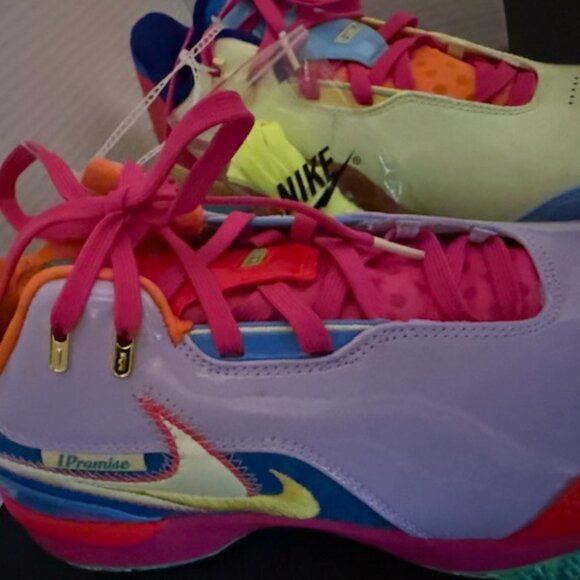 Nike Zoom Lebron NXXT Gen AMPD IPS I Promise FZ7885-500 Sneakers Men's Size 11.5 - Picture 2 of 8